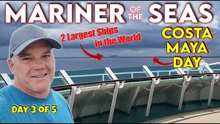 Staying on the Ship at Costa Maya! Mariner of the Seas Cruise Vlog 4K Ultra Video