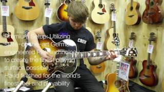 Video thumbnail for 2016 Gibson SJ-200 Jumbo Acoustic at PMT Portsmouth by PMTV Portsmouth