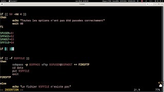 Script Bash : Amusons nous à scripter les envois de fichiers vers notre serveur SFTP
