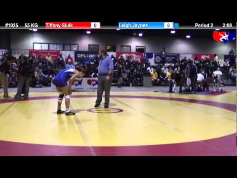 2011 U.S. Open SAT WM 55 KG: Tiffany Sluik vs. Leigh Jaynes Champ. Round 2