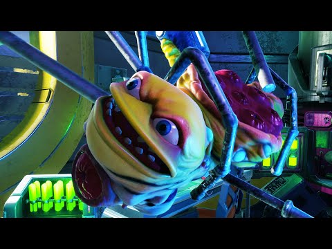 All Guns Reactions To Creature Tortured In The Lab - High On Life 2022