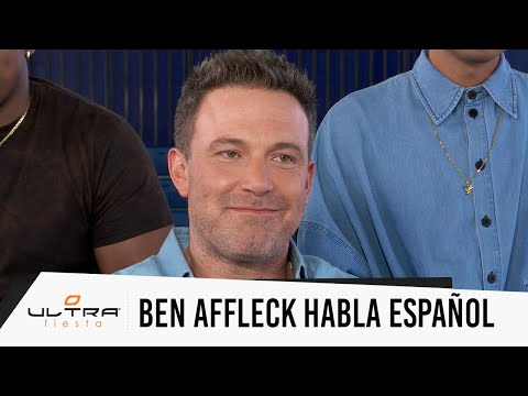 Ben Affleck speaks perfect Spanish and tells us his favorite word and food.