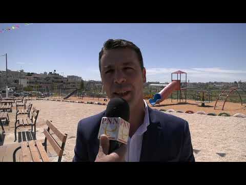 بالفيديو : الاغاثة الزراعية وبلدية الخضر تحولان مكرهة صحية إلى حديقة عامة