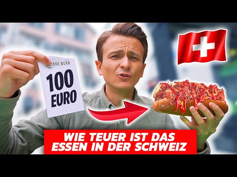 Wie TEUER ist das ESSEN in der Schweiz? 💰🇨🇭