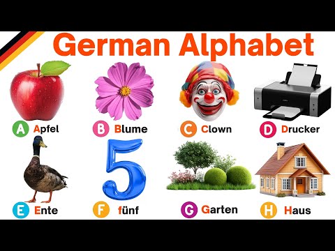 Learn German | German Alphabet | Das deutsche Alphabet | German Alphabet Pronunciation | German ABC
