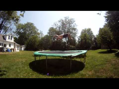 Full In Back Out Attempt (360 Double Backflip)
