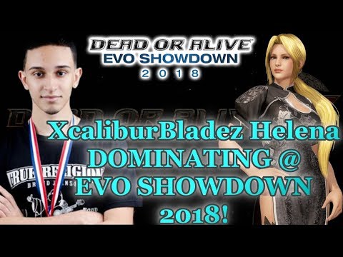 Dead or Alive 6: Helena XcaliburBladez DOMINATING @ EVO SHOWDOWN 2018