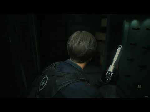 Resident Evil 2: Remake (hardcore blind run) Let's Play pt.7 (4k60fps) Leon: running out of ammo