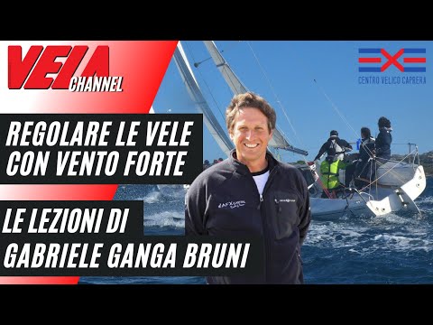 How to Trim Your Sails in a Windy Day! Sailing School with Ganga Bruni - Caprera Master Stage