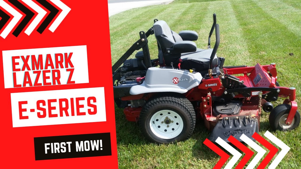 Exmark Lazer Z E Series 52 Inch- Mowing Grass For the First Time With It! |Best Lawn Mower Of 2022|