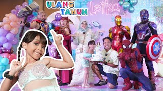 Download lagu LEIKA'S 7TH BIRTHDAY 😍 TOMPEL DROPPING ON BIRTHDAY CAKE 😭😭 mp3