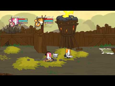 Let's Play Castle Crashers - #11 - The Insanity Begins Again - Impossible Mode - Fiery Passion