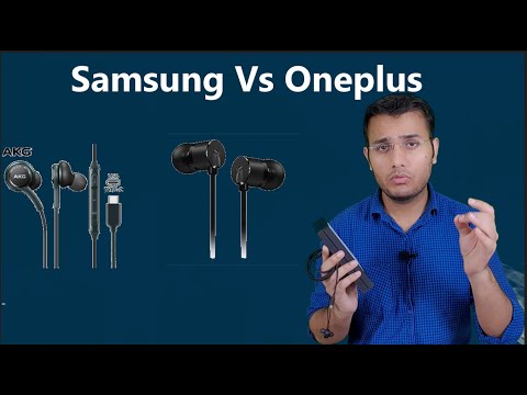 OnePlus Type C Earphone Vs Samsung AKG Type C Earphone Comparison [Hindi]
