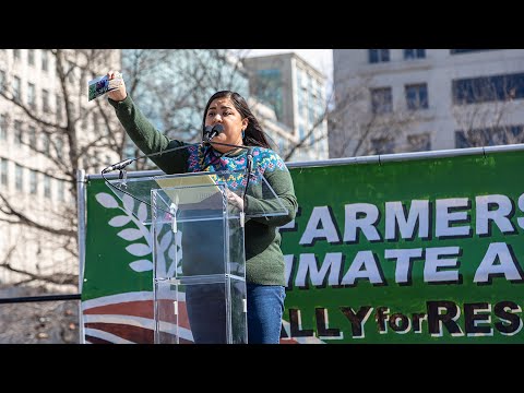 Marielena Vega on Protections for Farmworkers at Farmers for Climate Action: Rally for Resilience