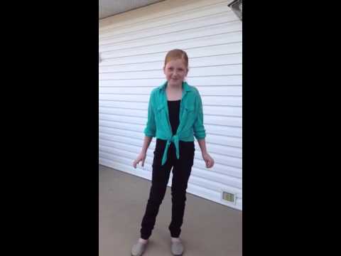Gabrielle singing Let it Go from Frozen Age 11