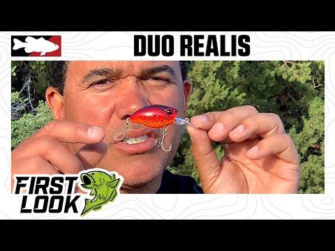 Duo Realis Crankbait 48MR Kabuki Bottom Rush with David Swenseid | First Look 2021