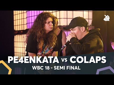 PE4ENKATA vs COLAPS | WBC Solo Battle 2018 | Semi Final