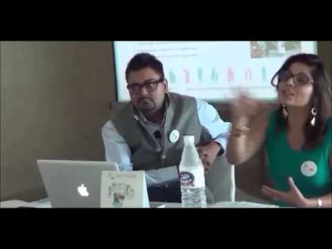 How do children look at food