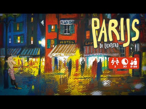 Paris, the City of Light game explanation - 999 Games