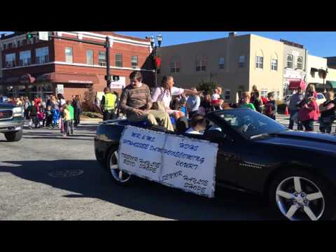 Down Home Christmas Parade in Murphy NC 2015