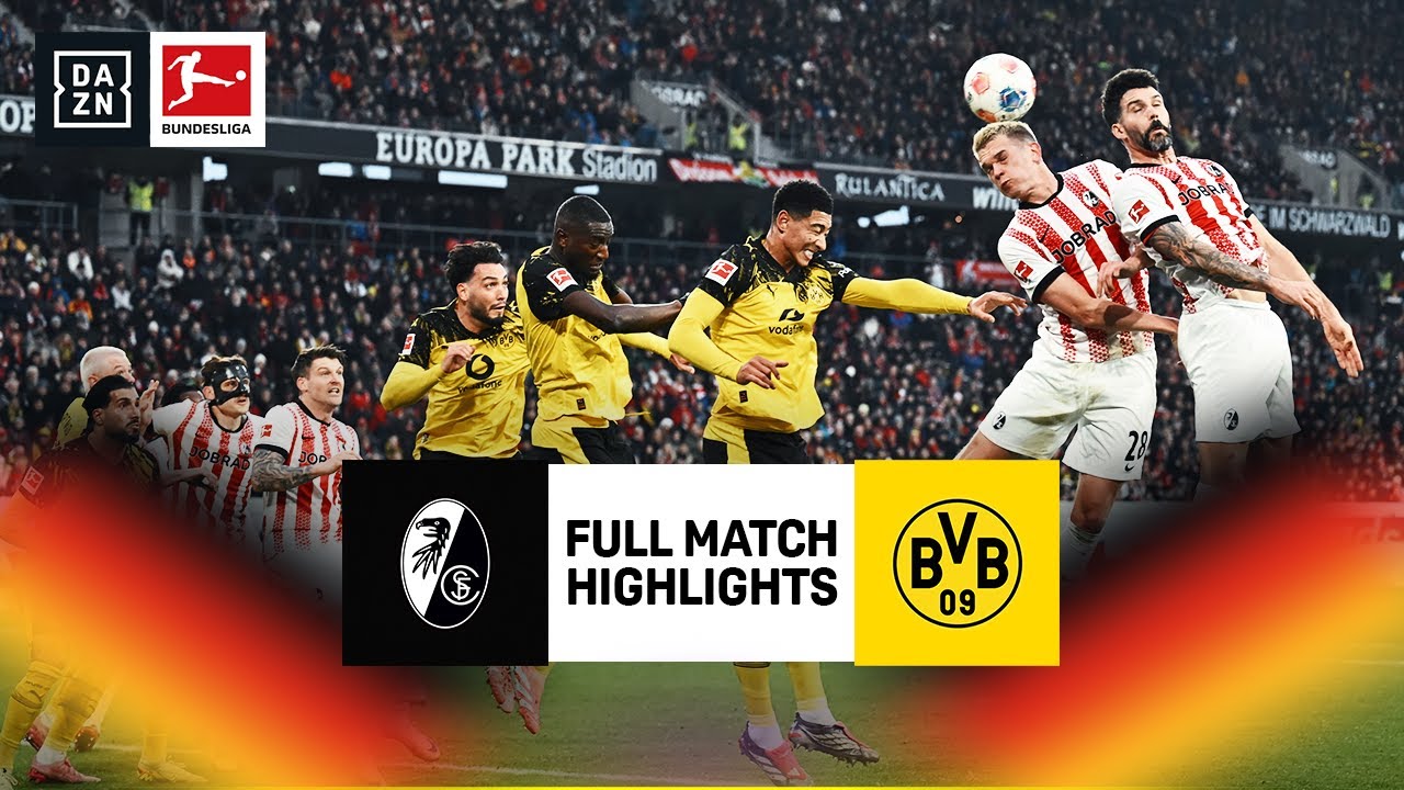 Sport Club Freiburg vs Borussia Dortmund | Bundesliga Highlights | Matchday 14 | 2025-2026