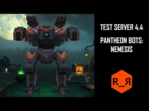 WR Test Server 4.4 - New Pantheon (Greek) Bots: Nemesis | MECHALAND WAR ROBOTS [R_Я]