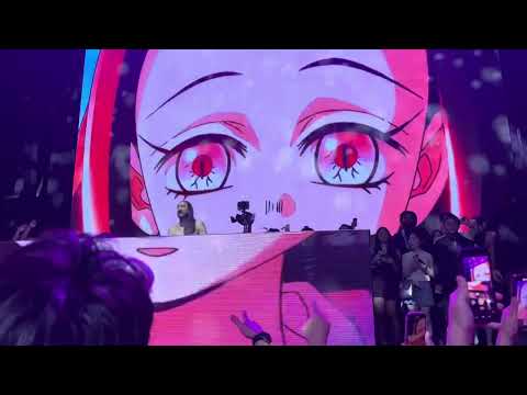 Steve Aoki 紅蓮華 紅蓮の弓矢 Remix Live at Tokyo 27.8.2024