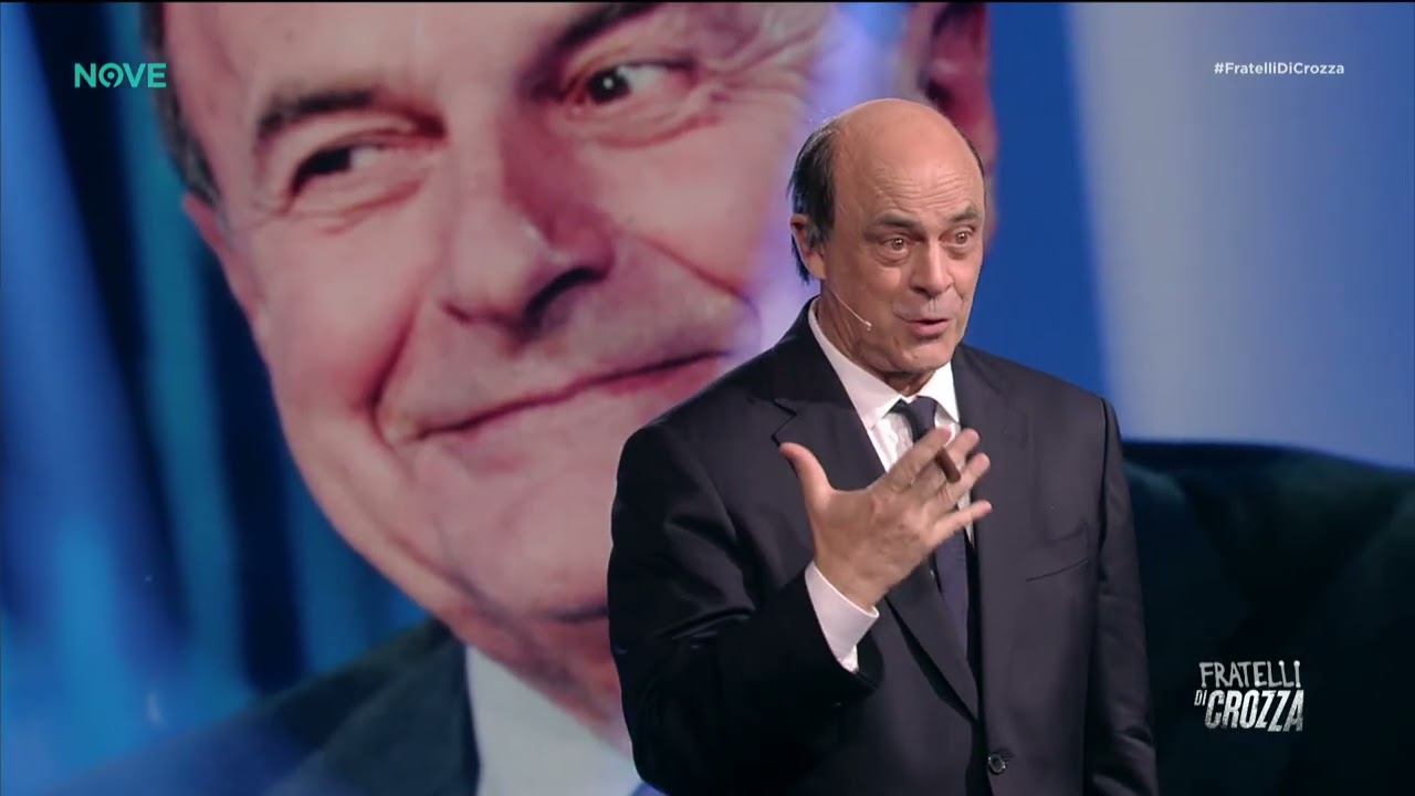 Crozza Bersani: vota Schlein: "Con la gallina vecchia ci fai il brodo, mica la Pina Colada"