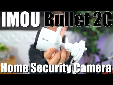 IMOU Bullet 2C Home WiFi Security Camera Installation
