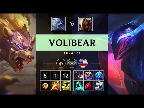 Volibear Jungle vs Zed - NA Challenger Patch 25.11