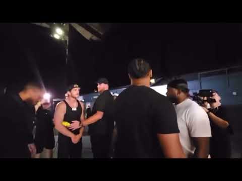 LOGAN PAUL CALLS JIDION A “TWO FACED B*TCH” BACKSTAGE