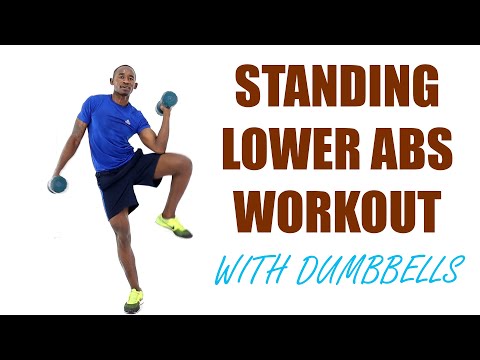 Standing Ab Workout for Lower Abs 20 Minute Flat Belly Workout