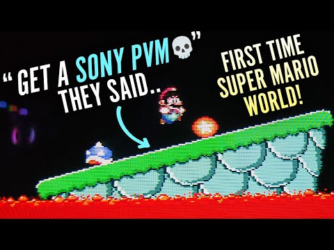 PVM Unexpected SHOCKING Surprise playing Super Mario World First Time