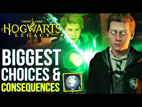 Hogwarts Legacy - How Much Do Choices Actually Matter? ( Hogwarts Legacy Secrets)