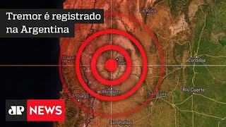 Argentina conta os prejuízos após o terremoto de magnitude 6,4