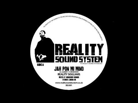 Reality Souljahs ‎– Jah Pon Mi Mind - Version 1– A2