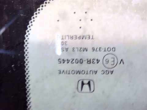 2013 Honda ACCORD Sunroof / SUN ROOF GLASS WINDOW - ahparts.com Used Honda, Acura, Lexus & To... OEM