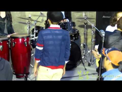 [fancam]110409 KRY_Super Star K3 MV filming Ryeo wook focus