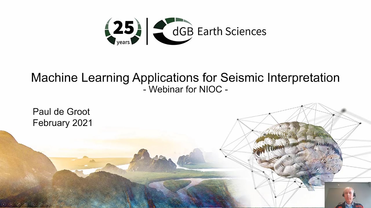 OpendTect Webinar: Machine Learning Applications for Seismic Interpretation