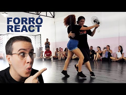 Super smooth and musical forro roots dance by Mari Brasil & Luan Pedreira | Forró demo reaction