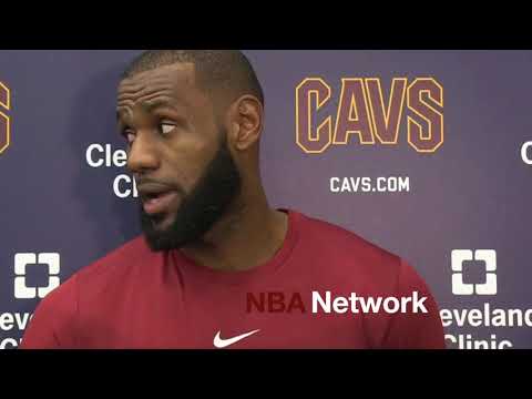 Lebron James on Ben Simmons & Jordan Bell's self Alley-Oop Garbage-Time Dunk