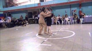 Video thumbnail for Rebecca O´Laoire y Nany Peralta bailando el tango HASTA SIEMPRE AMOR en la Milonga EL PISOTON
