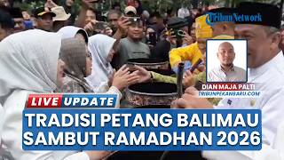 Warga Rokan Hulu Gelar Tradisi Adat Potang Bolimau Sambut Ramadhan, Walkot Pekanbaru Ikut Berendam