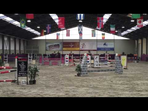 Ferrari BB 5y old 1m10 (Arezzo VDL x Salamon) dubbel clear and 19th place