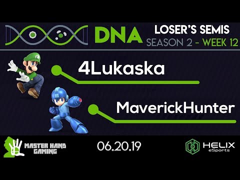 DNA 2.12 - 4Lukaska (Luigi, Mario) Vs. MaverickHunter (Mega Man) - L Semifinals