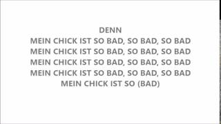 Cro - Bad Chick Lyrics