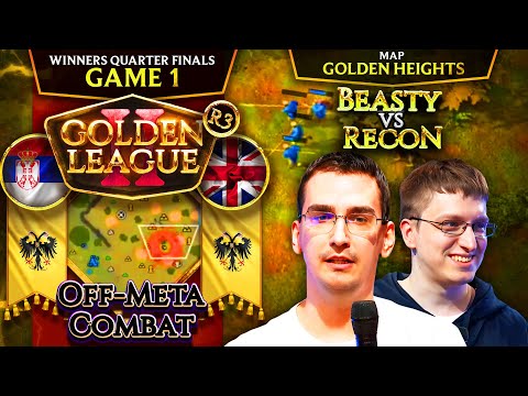 ⭐Beastyqt vs RecoN G1 - Golden League II - Off-Meta Combat