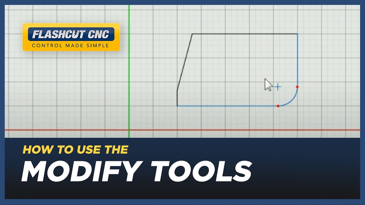 How to Chamfer, Extend & Trim Shapes - FlashCut CAD/CAM/CNC Software