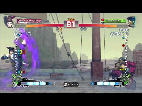 Lutuna [Juri] vs Isy9983 [Bison] SSF4 Arcade Edition