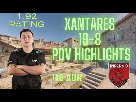 ⫷CS2 POV HIGHLIGHTS⫸ XANTARES | CCT Global Finals 2024 | Eternal Fire vs Liquid | Map1 Inferno